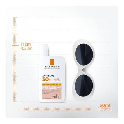 ROCHE POSAY Anthelios Invisible getöntes Fluid LSF 50+