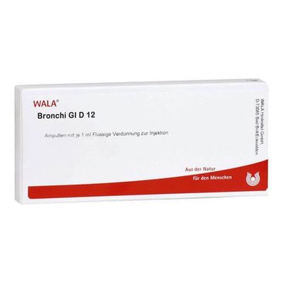 WALA BRONCHI GL D 12 Ampullen