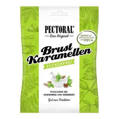 PECTORAL Brustkaramellen zuckerfrei Beutel