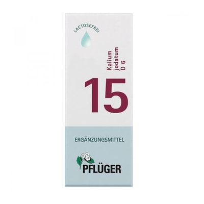 BIOCHEMIE Pflüger 15 Kalium jodatum D 6 Tropfen