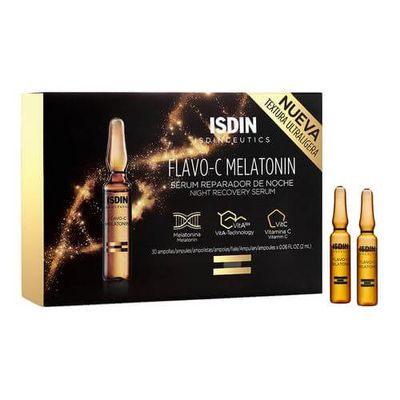 ISDIN ISDINCEUTICS Flavo-C Melatonin Serum Ampulle