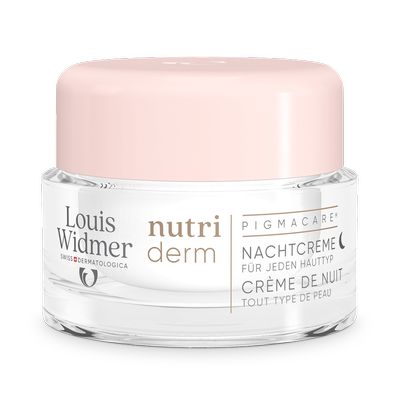 WIDMER nutriderm Pigmacare Nachtcreme unparfümiert