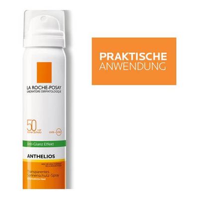 ROCHE POSAY Anthelios Anti-Glanz Gesichtsspray LSF 50