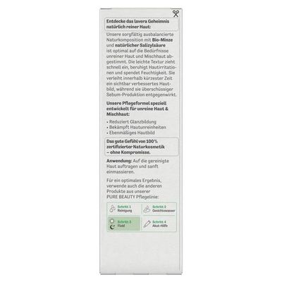 LAVERA Pure Beauty hautbildverfeinerndes Fluid