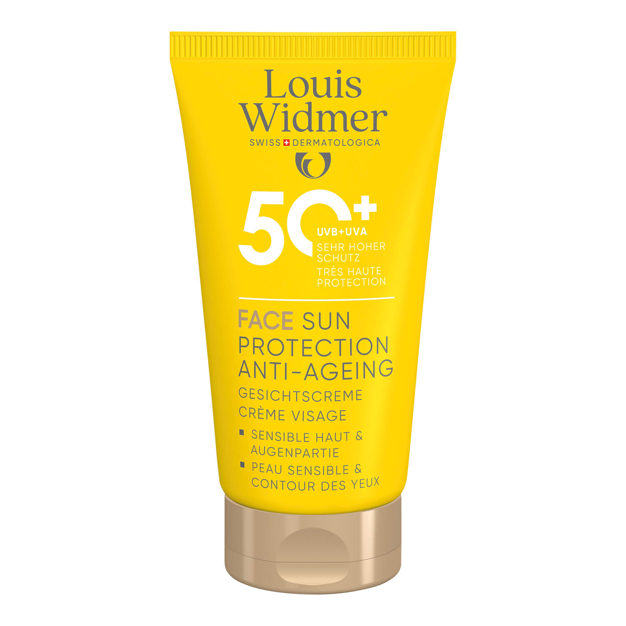 WIDMER Sun Face Sun Protection Anti-Age UV 50+ leicht parfümiert