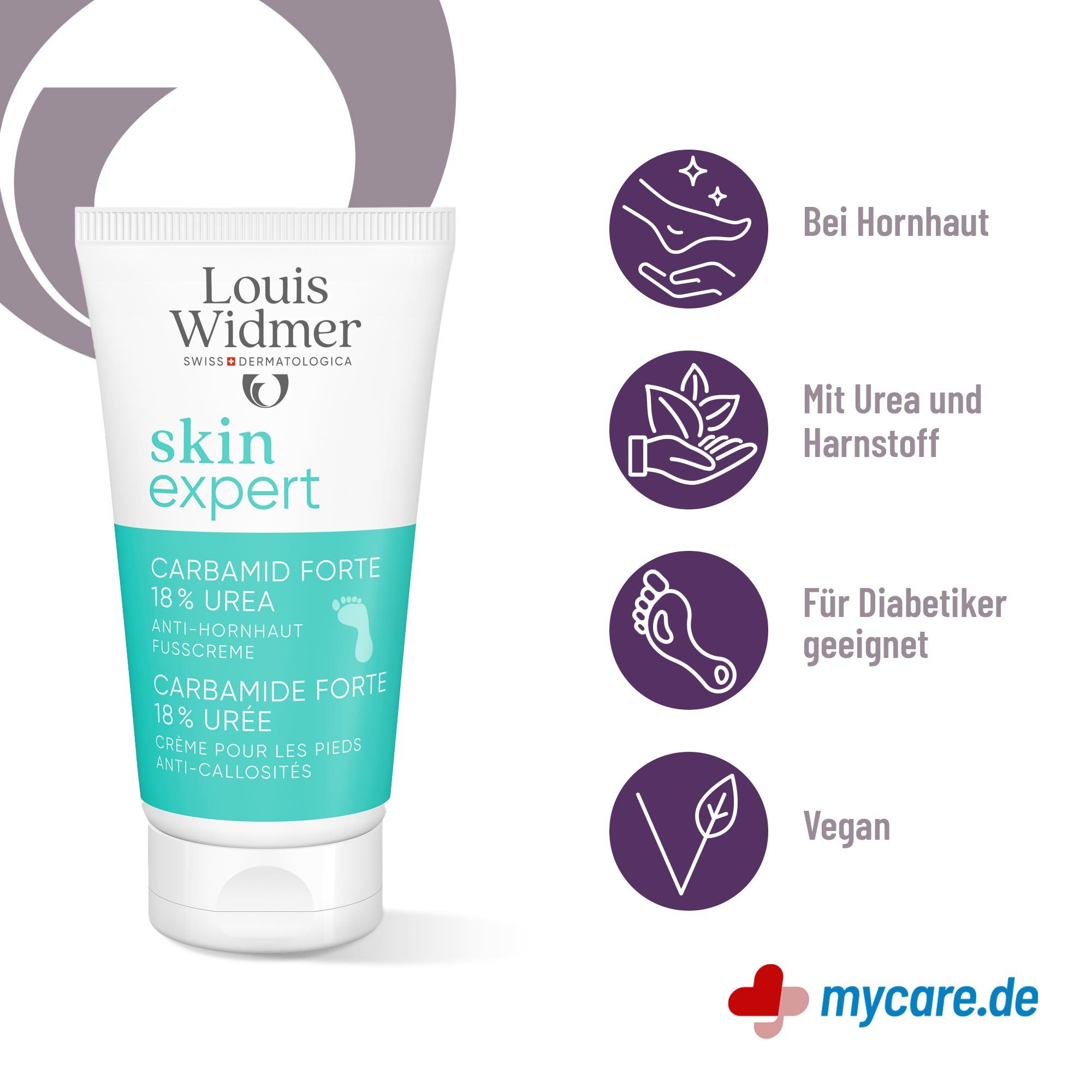 WIDMER skinexpert CARBAMID FORTE Fußcr.18%Urea unp