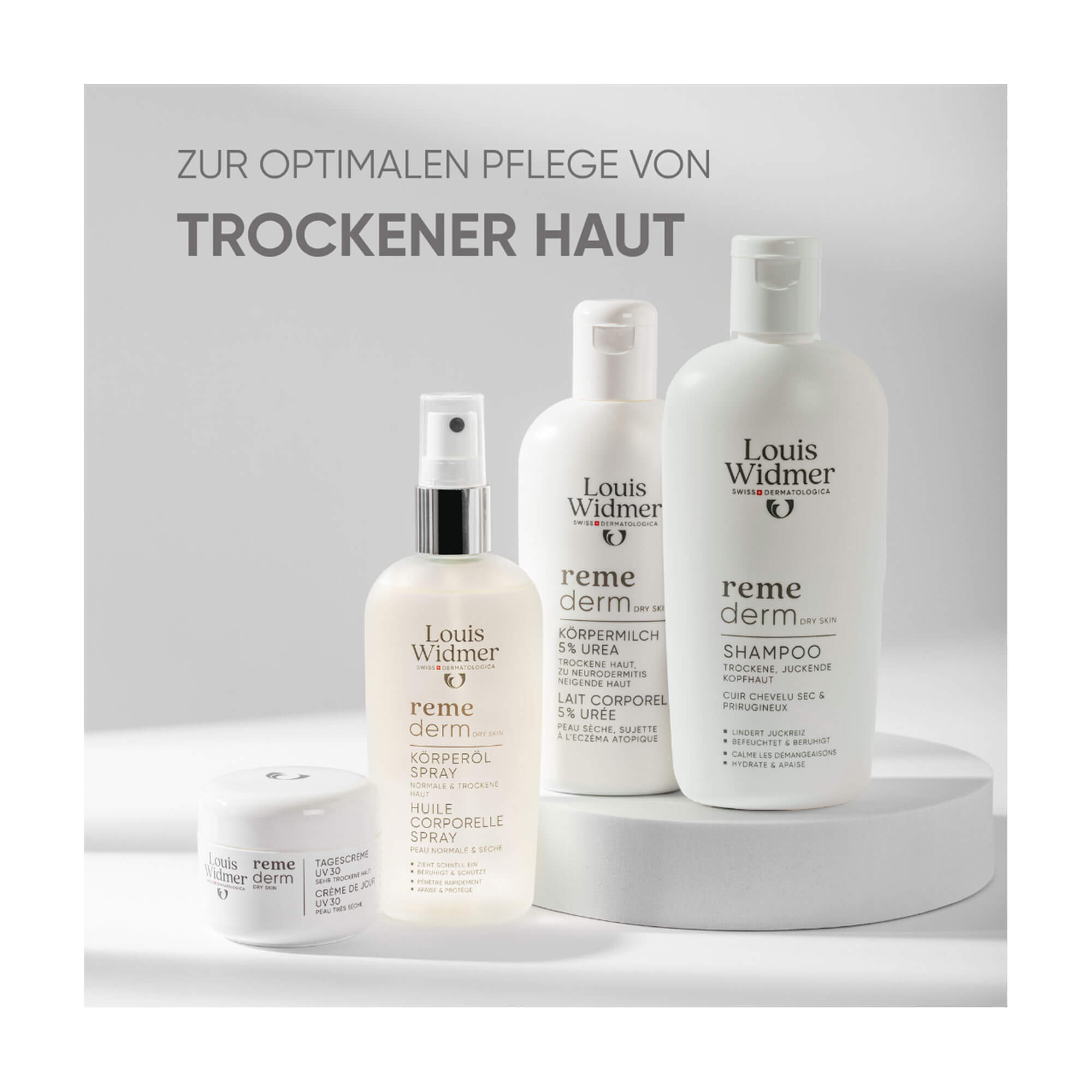 WIDMER Remederm dry Skin Shampoo