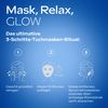 WELEDA Exo Boost Collagen Tuchmaske blauer Enzian
