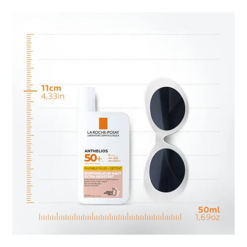 ROCHE POSAY Anthelios Invisible getöntes Fluid LSF 50+