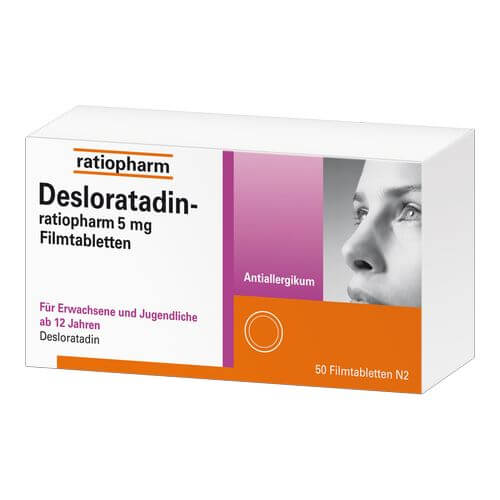 DESLORATADIN-ratiopharm 5 mg Filmtabletten